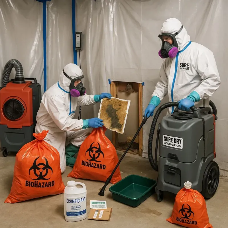Contaminated Water Handling Protocols process in Shavertown, PA