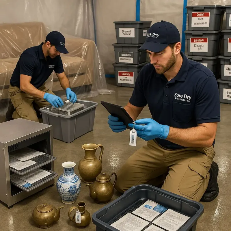 Content Protection and Restoration process in Shavertown, PA