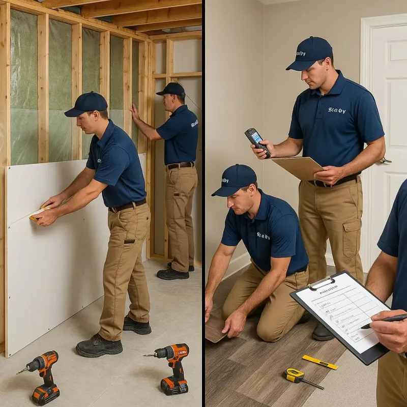 Repairs and Reconstruction process in Shavertown, PA